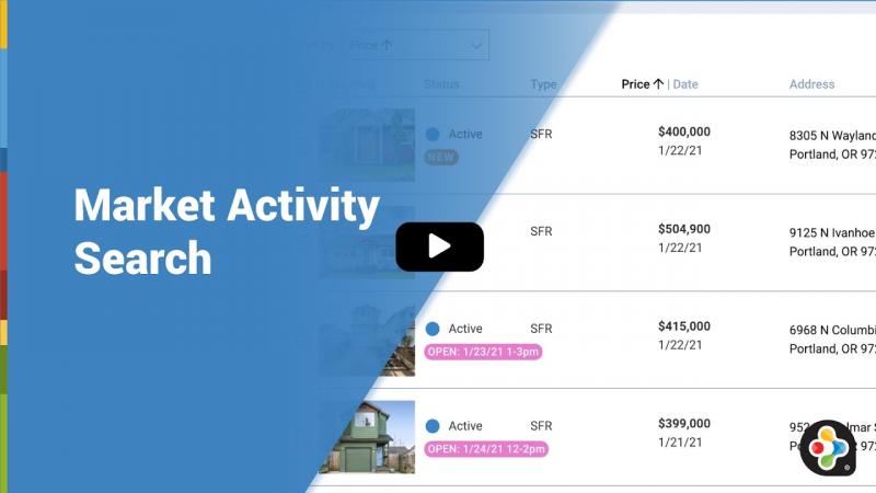 RPR Basics & Beyond: Market Activity Search - Residential - Product