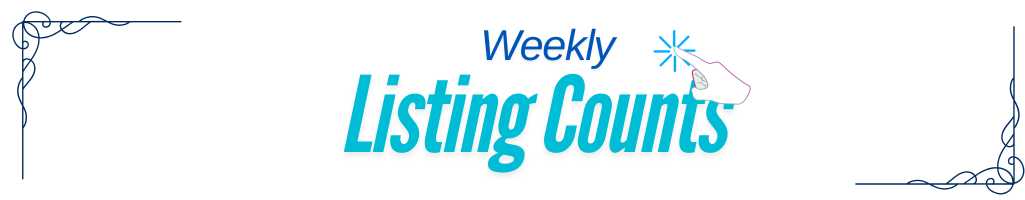 Weekly Listing Counts